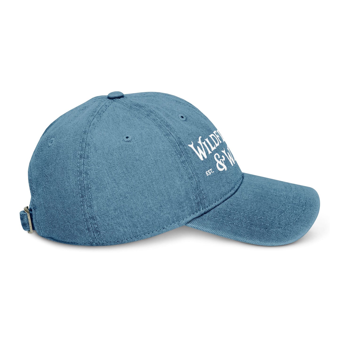 Wildflowers & Wares - Embroidered Denim Hat