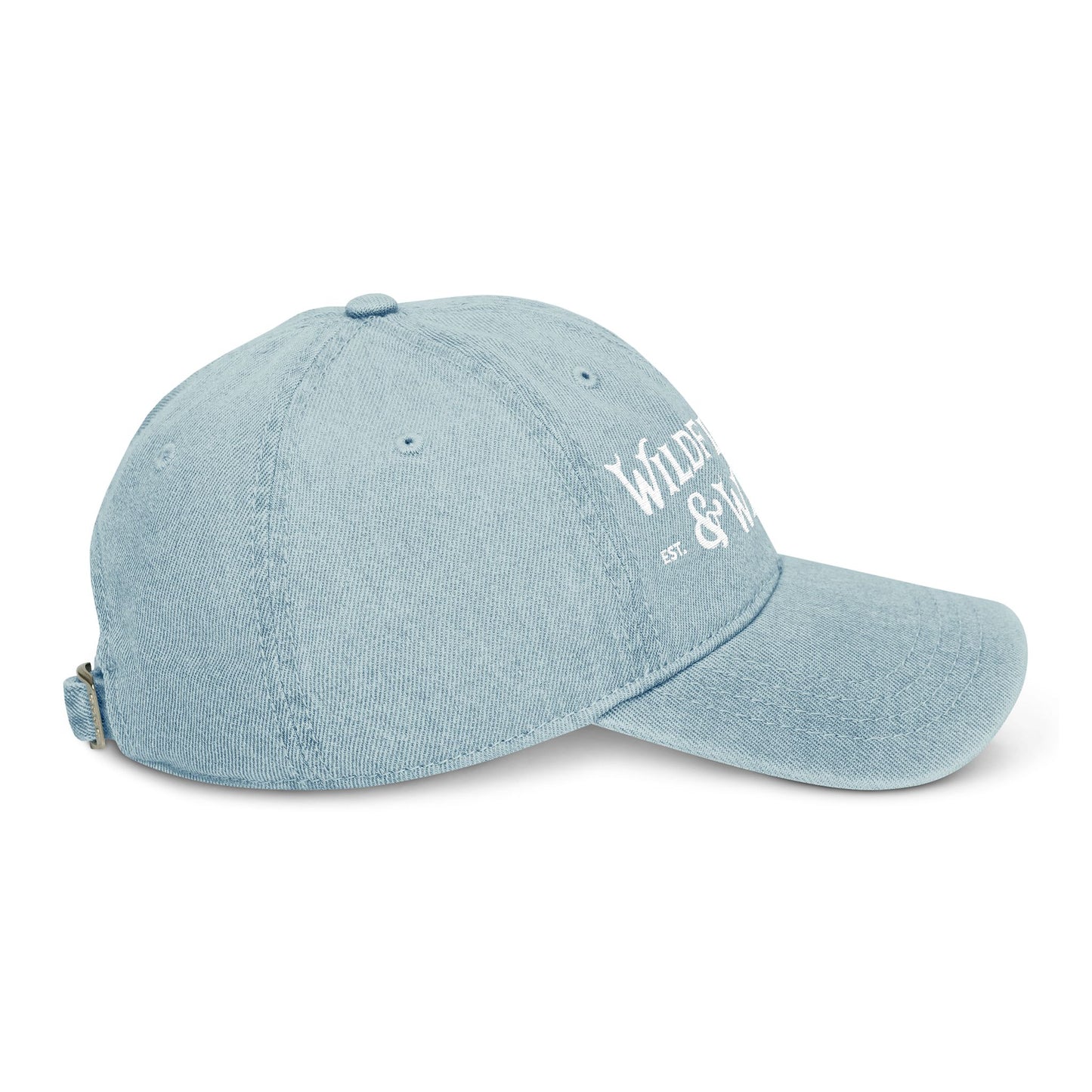 Wildflowers & Wares - Embroidered Denim Hat
