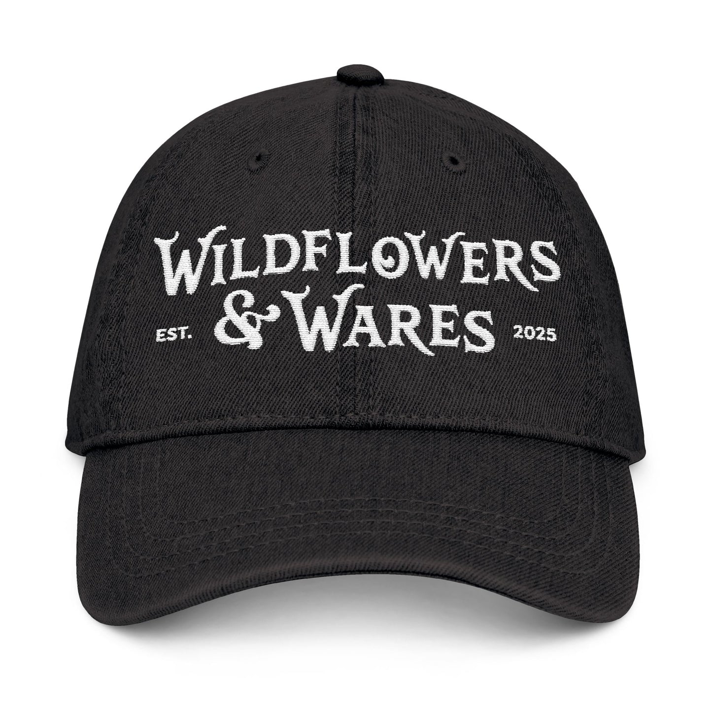 Wildflowers & Wares - Embroidered Denim Hat