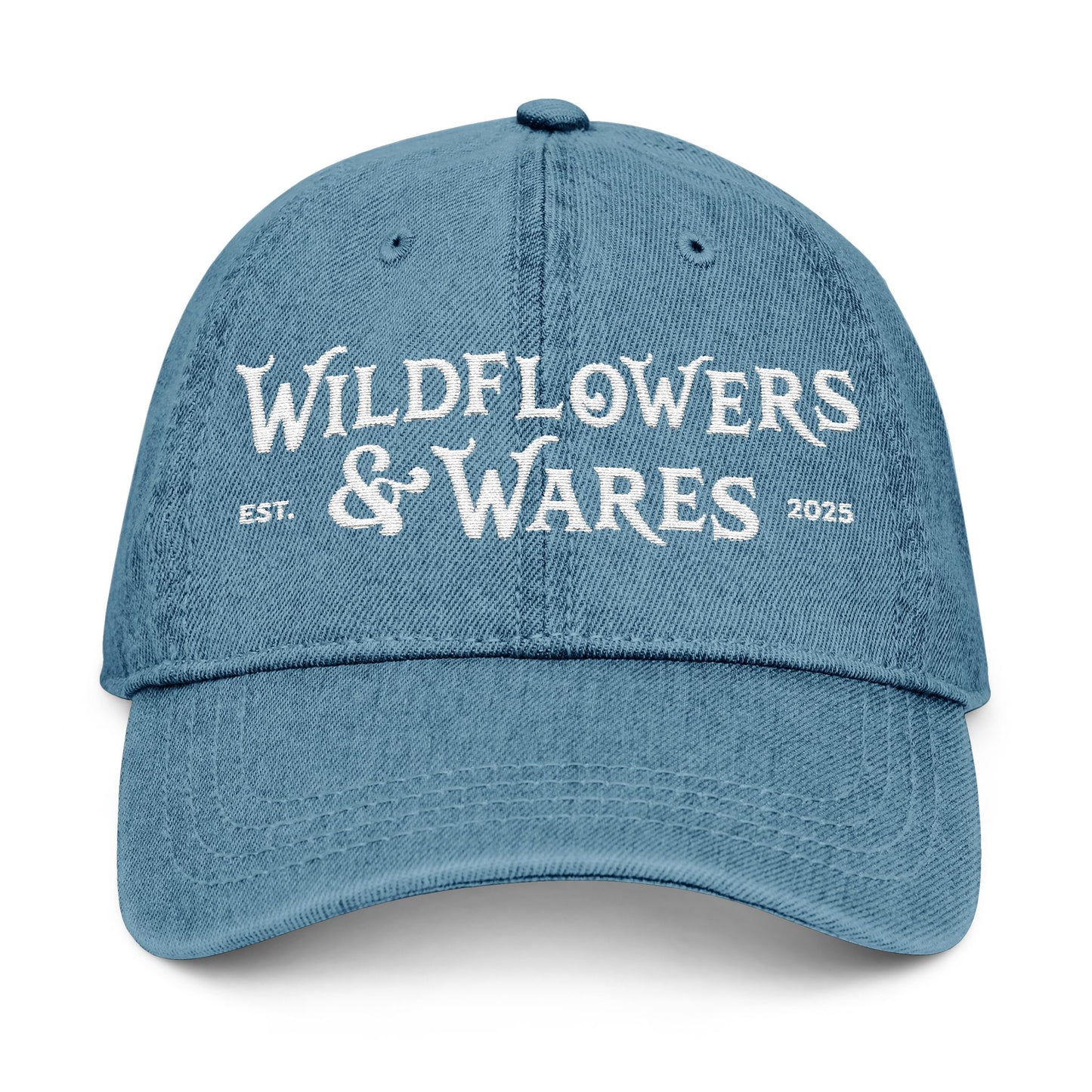 Wildflowers & Wares - Embroidered Denim Hat