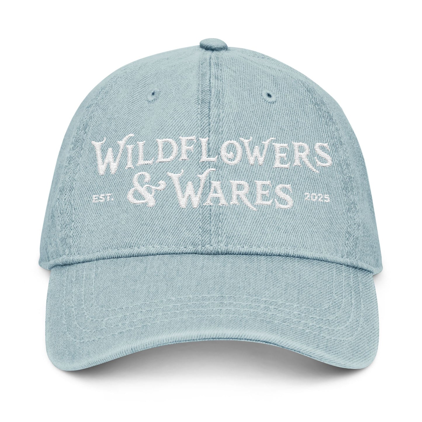 Wildflowers & Wares - Embroidered Denim Hat